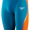 Speedo Fastskin LZR Pure Intent Jammers - Nordic Teal/Salso/Rose Gold -Aqua Fit Wear 11976g608