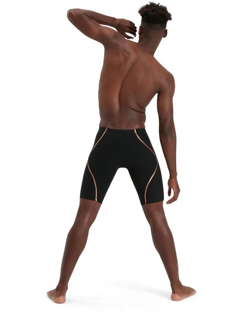 Speedo Fastskin LZR Pure Intent High Waist Jammers - Black/Gold 6 Speedo Fastskin LZR Pure Intent High Waist Jammers - Black/Gold - Image 4
