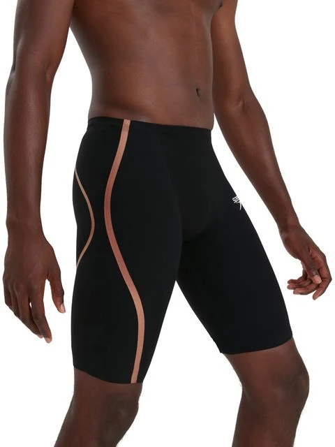 Speedo Fastskin LZR Pure Intent High Waist Jammers - Black/Gold 9 Speedo Fastskin LZR Pure Intent High Waist Jammers - Black/Gold - Image 7
