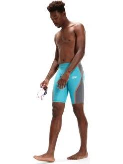 Speedo Fastskin LZR Pure Intent High Waist Jammers - Aqua Beam -Aqua Fit Wear 11977h546 5