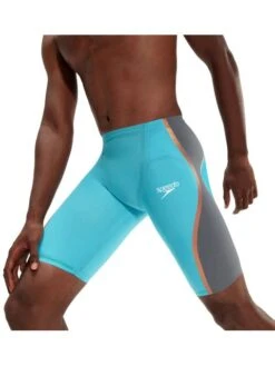 Speedo Fastskin LZR Pure Intent High Waist Jammers - Aqua Beam -Aqua Fit Wear 11977h546 6