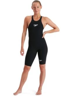 Speedo Fastskin LZR Pure Valor Openback Kneelength - Black 15 Speedo Fastskin LZR Pure Valor Openback Kneelength - Black -Aqua Fit Wear 119780001 2