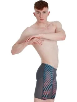 Speedo Fastskin LZR Pure Valor Jammers - Night Flare -Aqua Fit Wear 11980h147 3