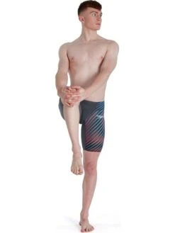 Speedo Fastskin LZR Pure Valor Jammers - Night Flare -Aqua Fit Wear 11980h147 5