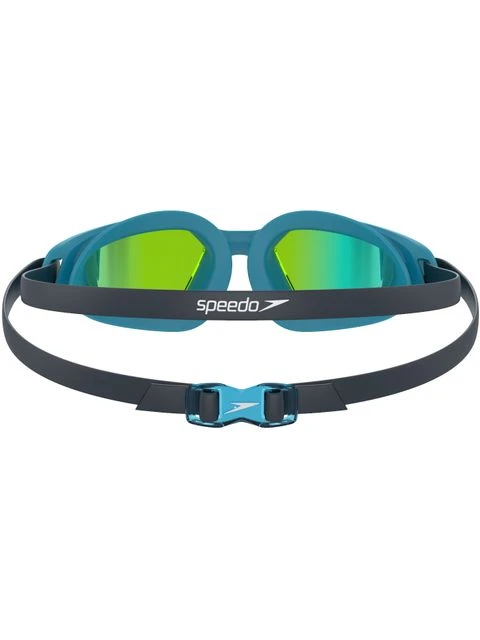 Speedo Hydropulse Junior Goggles - Yellow Gold Mirror/Navy/Blue Bay 5 Speedo Hydropulse Junior Goggles - Yellow Gold Mirror/Navy/Blue Bay - Image 3