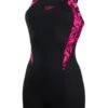 Speedo Splice Legsuit - Hyperboom Electric Pink/Ecstatic Pink -Aqua Fit Wear 12305g720