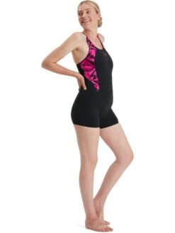 Speedo Splice Legsuit - Hyperboom Electric Pink/Ecstatic Pink 10 Speedo Splice Legsuit - Hyperboom Electric Pink/Ecstatic Pink -Aqua Fit Wear 12305g720 2