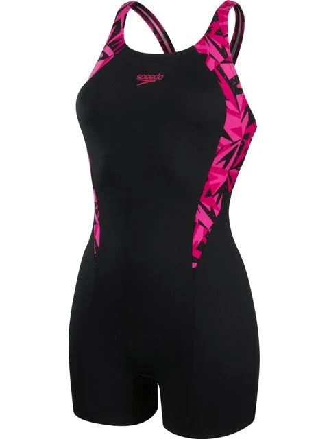 Speedo Splice Legsuit - Hyperboom Electric Pink/Ecstatic Pink 3 Speedo Splice Legsuit - Hyperboom Electric Pink/Ecstatic Pink