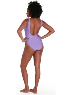 Speedo Logo Deep U-Back One Piece - Miami Lilac 15 Speedo Logo Deep U-Back One Piece - Miami Lilac -Aqua Fit Wear 12369h105 4