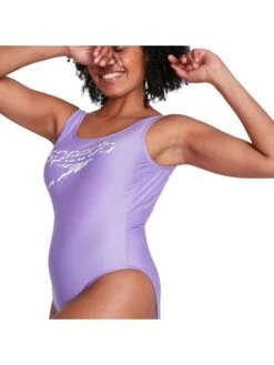 Speedo Logo Deep U-Back One Piece - Miami Lilac 18 Speedo Logo Deep U-Back One Piece - Miami Lilac -Aqua Fit Wear 12369h105 7