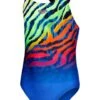 Speedo Medalist One Piece - Flame/Volcanic/Sunblaze -Aqua Fit Wear 1252014739 1