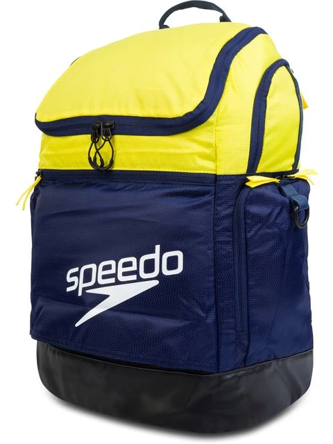 Speedo Teamster 2.0 Backpack - Navy/Yellow/Black 4 Speedo Teamster 2.0 Backpack - Navy/Yellow/Black - Image 2