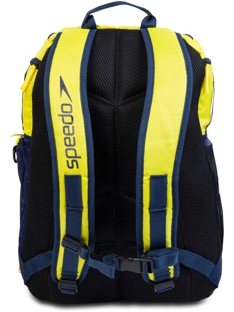 Speedo Teamster 2.0 Backpack - Navy/Yellow/Black 5 Speedo Teamster 2.0 Backpack - Navy/Yellow/Black - Image 3
