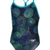 Speedo Lane Back One Piece - Jellyfish Glows -Aqua Fit Wear 1284615143 1