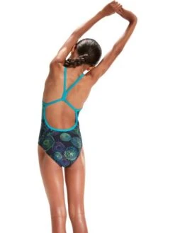 Speedo Lane Back One Piece - Jellyfish Glows -Aqua Fit Wear 1284615143 5