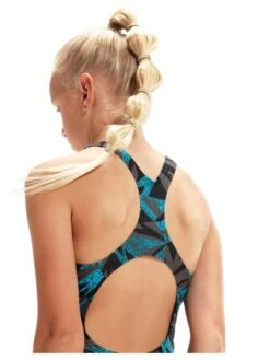 Speedo Medalist One Piece - Bolt/Dove Grey -Aqua Fit Wear 1285806879 7