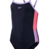 Speedo Thinstrap Muscleback One Piece - Miami Lilac/Raspberry Fill -Aqua Fit Wear 1286414303