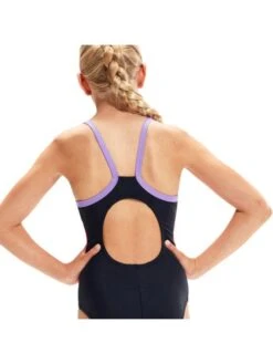 Speedo Thinstrap Muscleback One Piece - Miami Lilac/Raspberry Fill 15 Speedo Thinstrap Muscleback One Piece - Miami Lilac/Raspberry Fill -Aqua Fit Wear 1286414303 6