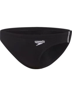 Speedo Endurance+ Basic Bikini Bottoms - Black/White