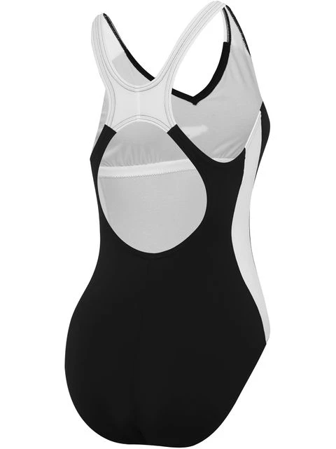 Speedo Splice One Piece - Black/White 4 Speedo Splice One Piece - Black/White - Image 2