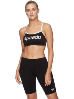 Speedo Womens Jammers - Black -Aqua Fit Wear 133140001 2