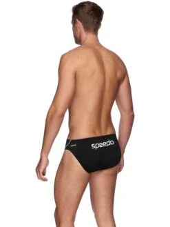 Speedo 5cm Briefs - Logo Black/White -Aqua Fit Wear 133313503 3