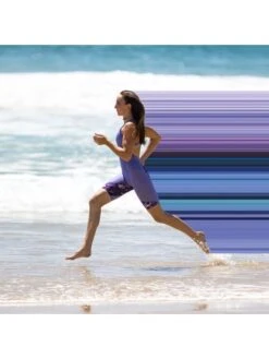 Speedo Fastskin LZR Ignite Kneelength - Miami Lilac/Spritz/Violet -Aqua Fit Wear 13437h574 11