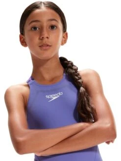 Speedo Fastskin Junior LZR Ignite Kneelenth - Miami Lilac/Spritz/Violet -Aqua Fit Wear 13439h574 7