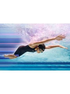 Speedo Fastskin Junior LZR Ignite Kneelength - Black/Miami Lilac 22 Speedo Fastskin Junior LZR Ignite Kneelength - Black/Miami Lilac -Aqua Fit Wear 13439h575 11