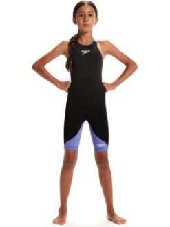 Speedo Fastskin Junior LZR Ignite Kneelength - Black/Miami Lilac 15 Speedo Fastskin Junior LZR Ignite Kneelength - Black/Miami Lilac -Aqua Fit Wear 13439h575 4