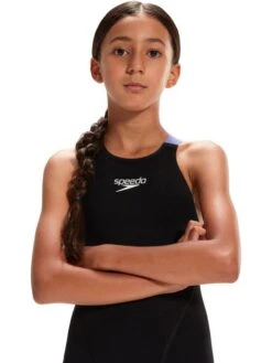 Speedo Fastskin Junior LZR Ignite Kneelength - Black/Miami Lilac 18 Speedo Fastskin Junior LZR Ignite Kneelength - Black/Miami Lilac -Aqua Fit Wear 13439h575 7