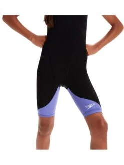 Speedo Fastskin Junior LZR Ignite Kneelength - Black/Miami Lilac 19 Speedo Fastskin Junior LZR Ignite Kneelength - Black/Miami Lilac -Aqua Fit Wear 13439h575 8