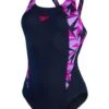 Speedo Muscleback Splice One Piece - Hyperboom Berry/Miami Lilac 2 Speedo Muscleback Splice One Piece - Hyperboom Berry/Miami Lilac -Aqua Fit Wear 1347014441