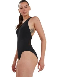 Speedo Power One Piece - Black -Aqua Fit Wear 134720001 5