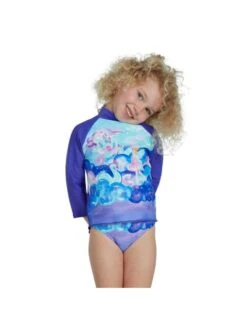 Speedo Long Sleeve Sun Top - Inaco -Aqua Fit Wear 13501h100 1