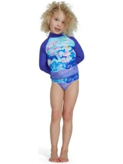 Speedo Long Sleeve Sun Top - Inaco -Aqua Fit Wear 13501h100 3