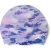 Speedo Junior Digital Printed Swim Cap - Purple Clouds -Aqua Fit Wear 1352514633 1