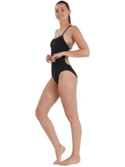 Speedo Thinstrap One Piece - Black -Aqua Fit Wear 135390001 2