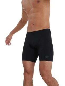 Speedo V-Cut Mid Jammers - Black -Aqua Fit Wear 135420001 4