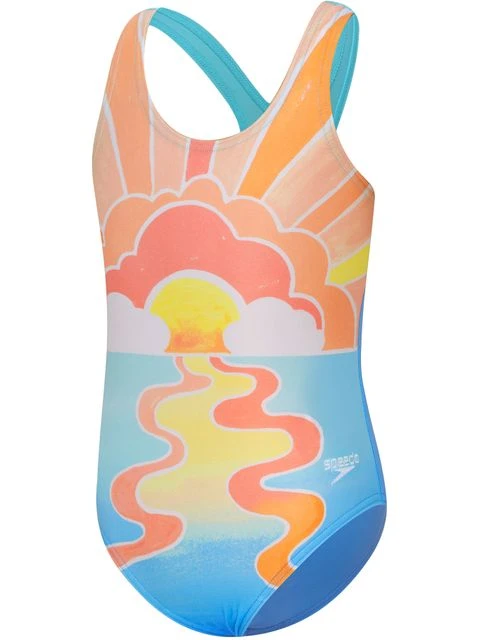 Speedo Racerback One Piece - Here Comes The Sun 3 Speedo Racerback One Piece - Here Comes The Sun