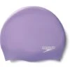 Speedo Plain Moulded Swim Cap - Miami Lilac Metallic