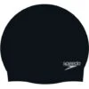 Speedo Plain Moulded Swim Cap - Black 1 Speedo Plain Moulded Swim Cap - Black -Aqua Fit Wear 709849097 2