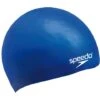Speedo Junior Plain Moulded Swim Cap - Royal -Aqua Fit Wear 709900002