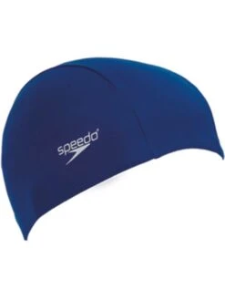 Speedo Polyester Swim Cap - Navy