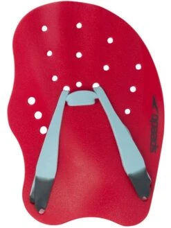 Speedo Tech Hand Paddles - Lava Red, Chilli Blue & Grey -Aqua Fit Wear 73312d699 3
