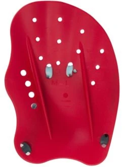 Speedo Tech Hand Paddles - Lava Red, Chilli Blue & Grey -Aqua Fit Wear 73312d699 4