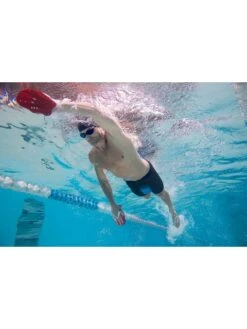 Speedo Tech Hand Paddles - Lava Red, Chilli Blue & Grey -Aqua Fit Wear 73312d699 6