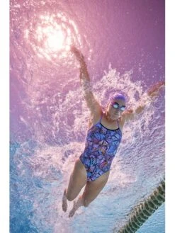 AMANZI Pro One Piece - Flutter 17 AMANZI Pro One Piece - Flutter -Aqua Fit Wear amanzi pro one piece flutter am10301 7