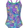 AMANZI Pro One Piece - Shimmer Pop 1 AMANZI Pro One Piece - Shimmer Pop -Aqua Fit Wear amanzi pro one piece shimmer pop am10306