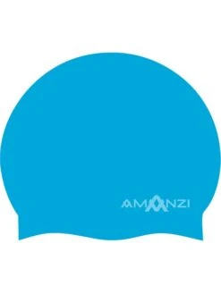 AMANZI Signature Swim Cap - Blue